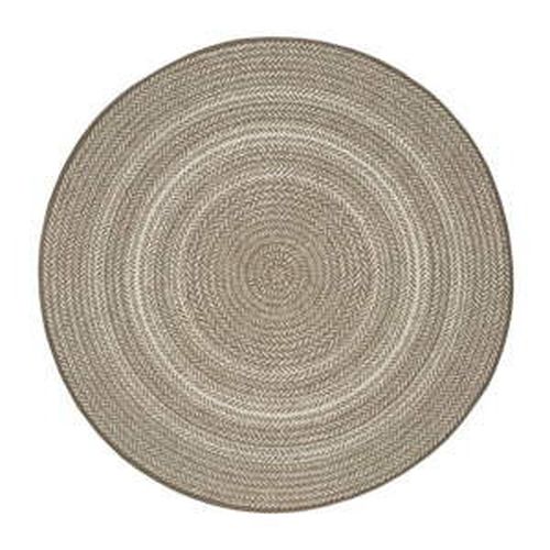Béžový vonkajší koberec Universal Silvana Rutto, ⌀ 120 cm