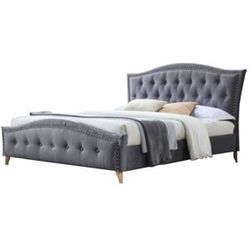 Giovana 160 manželská posteľ 160x200 cm sivá