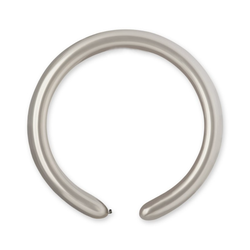 Balóniky modelovacie strieborné 100 ks