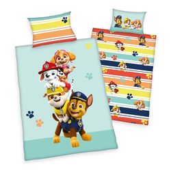 Herding Detské bavlnené obliečky do postieľky Paw Patrol, 40 x 60 cm, 100 x 135 cm