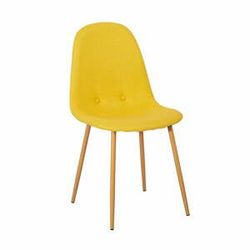 Súprava 2 žltých jedálenských stoličiek loomi.design Lissy