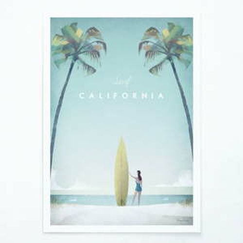 Plagát Travelposter California, A3