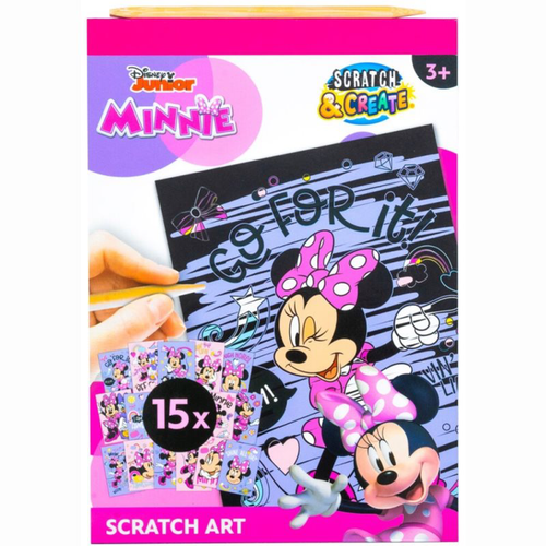 Disney Minnie A5 stieracia obrázková kniha