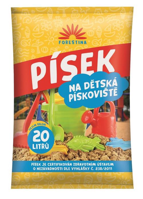 Piesok pre detské pieskoviská - 20 Kg