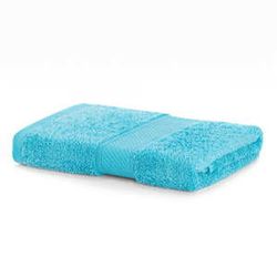 Tyrkysovomodrý uterák DecoKing Bamby, 50 × 100 cm