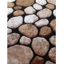 Pebble Typ 2 koberec 200x300 cm hnedá / čierna