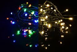 Vianočná reťaz - 29,9 m, 300 LED, 9 blikajúcich funkcií