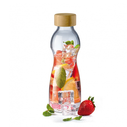 Simax fľaša Pure bambusové viečko 0,5 l