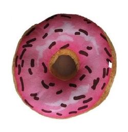Vankúš donut 3D - ružový