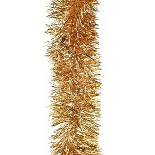 Vianočná reťaz Exclusive, pr. 11 cm, 4,5 m, zlatá
