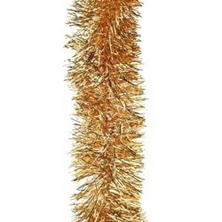 Vianočná reťaz Exclusive, pr. 11 cm, 4,5 m, zlatá