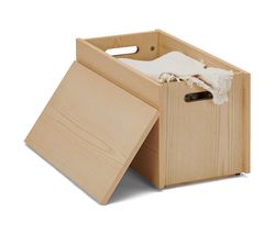 Stohovateľná úložná škatuľa s vrchnákom