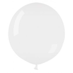 Balón latexový biely 48cm