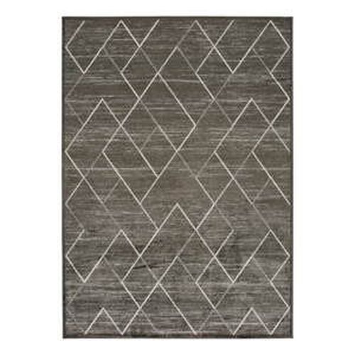 Sivý koberec z viskózy Universal Belga, 160 x 230 cm