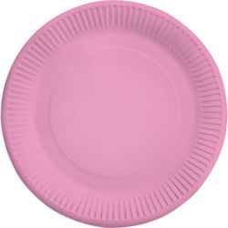 Taniere papierové ružové New Pink 23 cm 8 ks