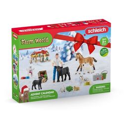 Schleich 98643 Adventný kalendár 2022 domáce zvieratá