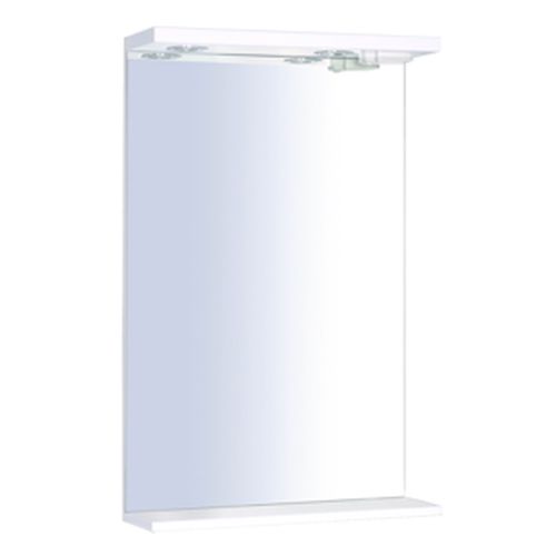 Zrkadlo s osvetlením Keramia Pro 50x80 cm biela PROZRCK50IP