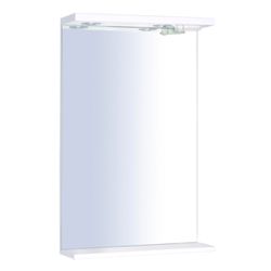 Zrkadlo s osvetlením Keramia Pro 50x80 cm biela PROZRCK50IP
