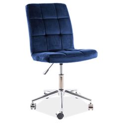 Kancelárske kreslo Q-020 VELVET Varianta: Bluvel 86