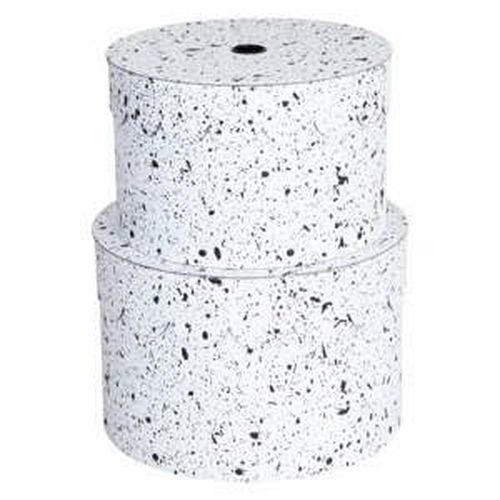 Súprava 2 čierno-bielych škatúľ Bigso Box of Sweden Splash