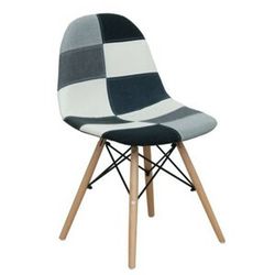 Candie New Typ 3 jedálenská stolička čierna / biela / sivá / buk