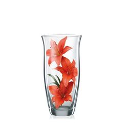 Crystalex Sklenená váza 230 mm