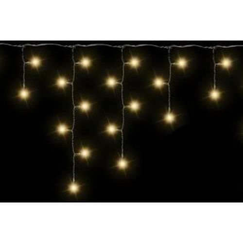 Vianočný svetelný dážď - 2,7 m, 72 LED, teple biely