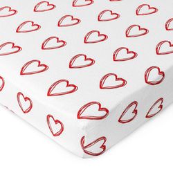 4Home Jersey prestieradlo In love, 160 x 200 cm