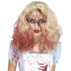 Parochňa blond krvavá Zombie Alica