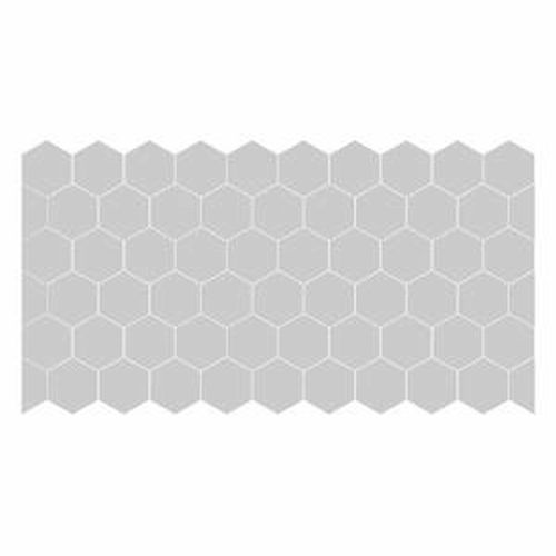 Súprava 50 matných nálepiek na sklo Ambiance Hexagon