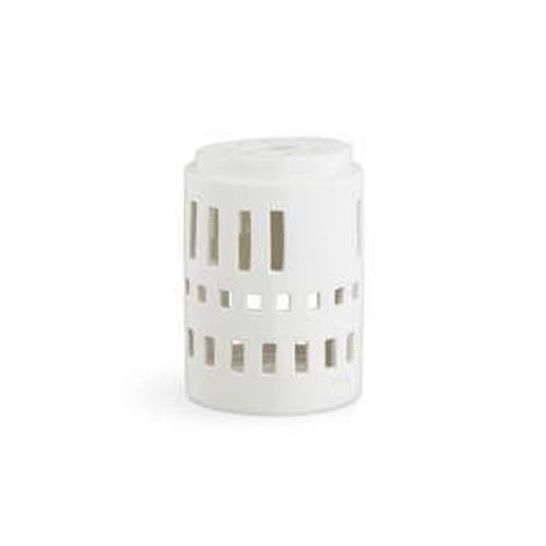 Biely keramický svietnik Kähler Design Urbania Lighthouse Little Tower