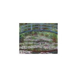 Reprodukcia obrazu Claude Monet - The Japanese Footbridge, 50 × 40 cm