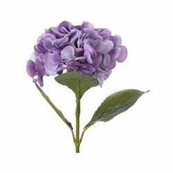 Umelá kvetina Hortenzia fialová, 65 cm