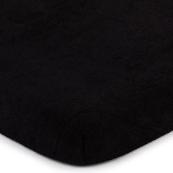 4home jersey prestieradlo čierna, 180 x 200 cm