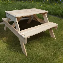 Detská drevená sedacia súprava Piknik