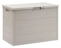 WOODYS záhradný plastový úložný box 160 L, svetlo šedá