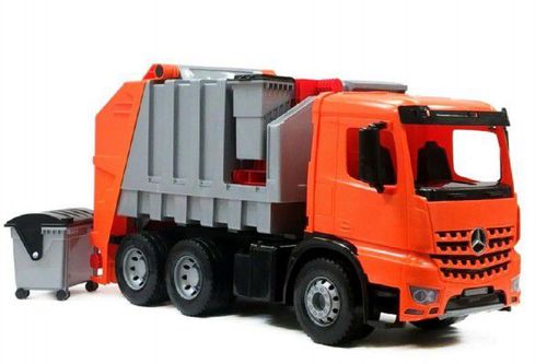 Auto smetiar plast 72cm 3-osý Mercedes Actros v krabici