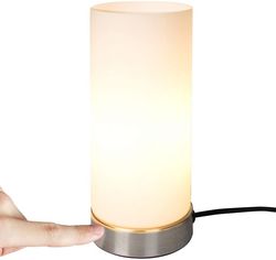 Stolná lampa s dotykovou funkciou stmievania, 10 x 25 cm