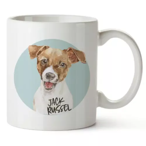 Bohemia Gifts Keramický hrnček - Jack Russel, 350 ml
