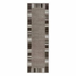 Hnedý/béžový koberec behúň 300x67 cm Border - Hanse Home