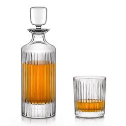 Crystal Bohemia SKYLINE whisky set (1 + 6)