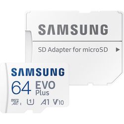 SAMSUNG MicroSDXC 64GB EVO Plus+SD ada
