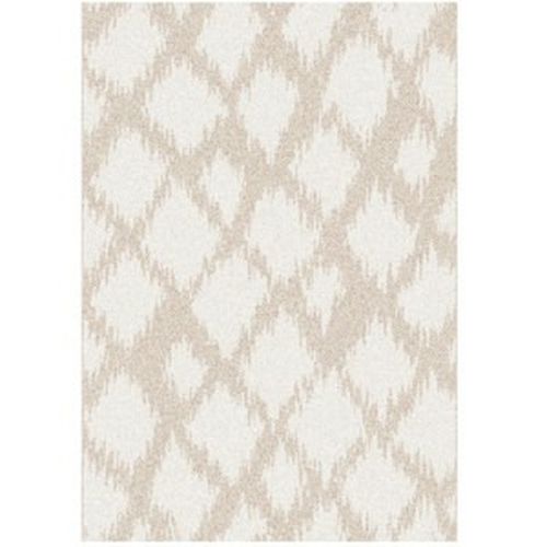 Libar koberec 160x235 cm krémová / biela