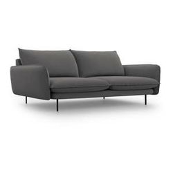 Tmavosivá pohovka Cosmopolitan Design Vienna, 230 cm