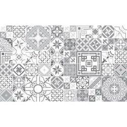 Súprava 60 nástenných samolepiek Ambiance Vintage Design Shade of Gray, 10 × 10 cm