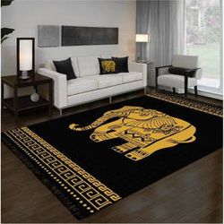 Obojstranný umývateľný koberec Kate Louise Doube Sided Rug Elephant, 120 × 180 cm