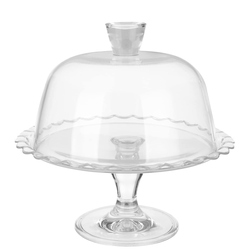 Pasabahce servírovací stojan s poklopom Patisserie 24 cm