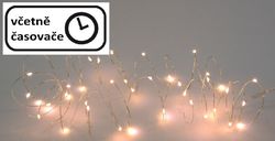 Vianočné LED osvetlenie 4 m - 40 LED, teplá biela