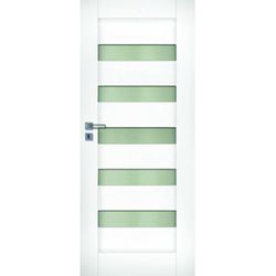 Interiérové dvere Naturel Accra pravé 90 cm biele ACCRACPLB90P