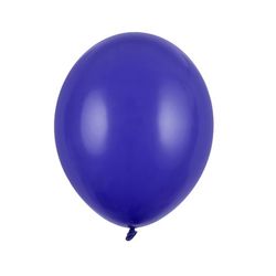 Balóniky latexové pastelové kráľovsky modré 12 cm 100 ks
